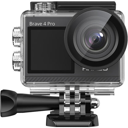 AKASO Brave 4 Pro | 4K30fps, 20MP, Dual Display, EIS, Waterproof 131ft, WiFi, 3 Batteries