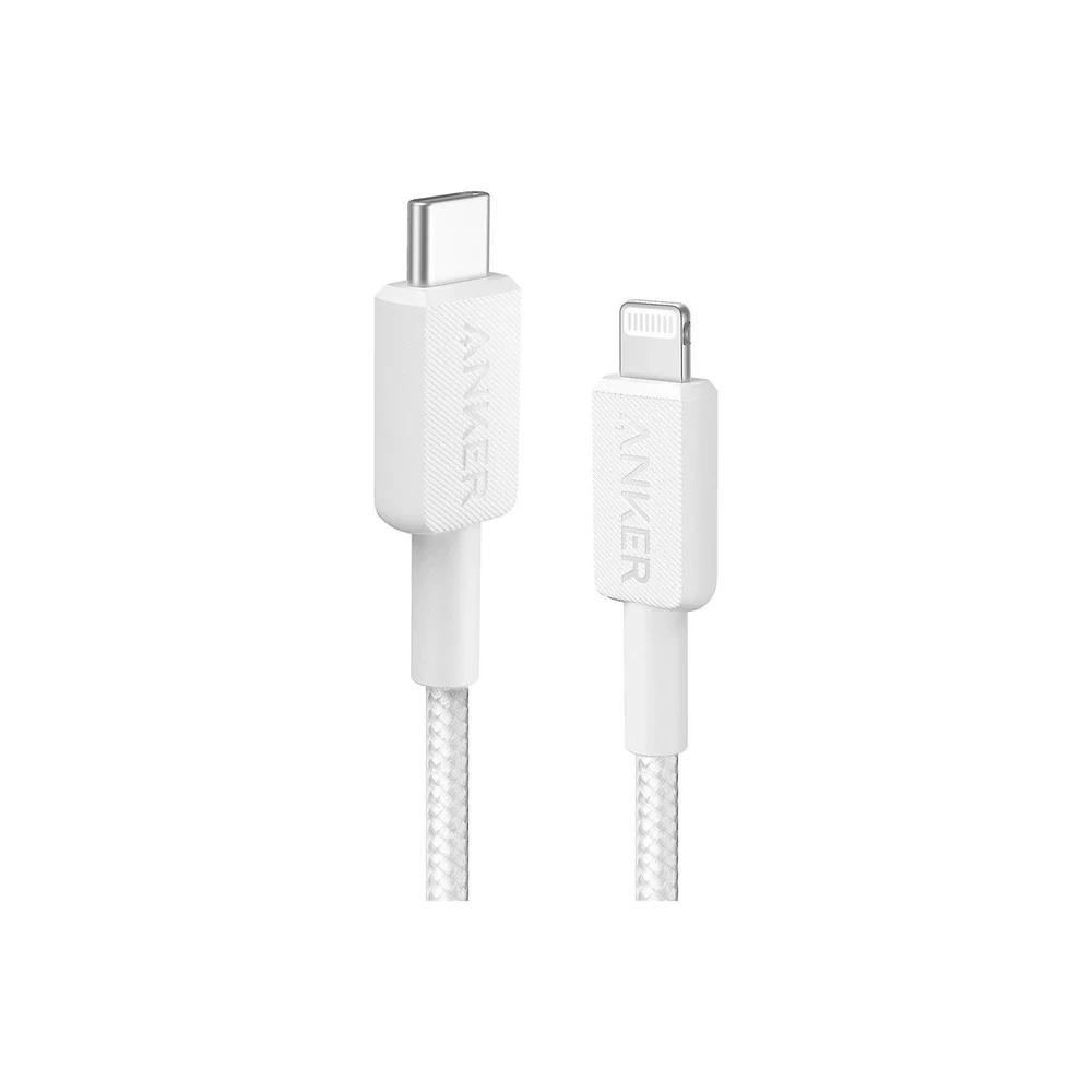 Anker 310 USB-C to Lightning Cable A81A6 | Braided Fast Charging Cable | MFi Certified | For iPhone, iPad & AirPods