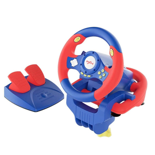 PXN V2 WL Wireless Gaming Racing Wheel | 180° Linear Steering | Dual Vibration Motors | Paddle Shifters | Pedal Set | PC, Switch, PS3, PS4 & Xbox