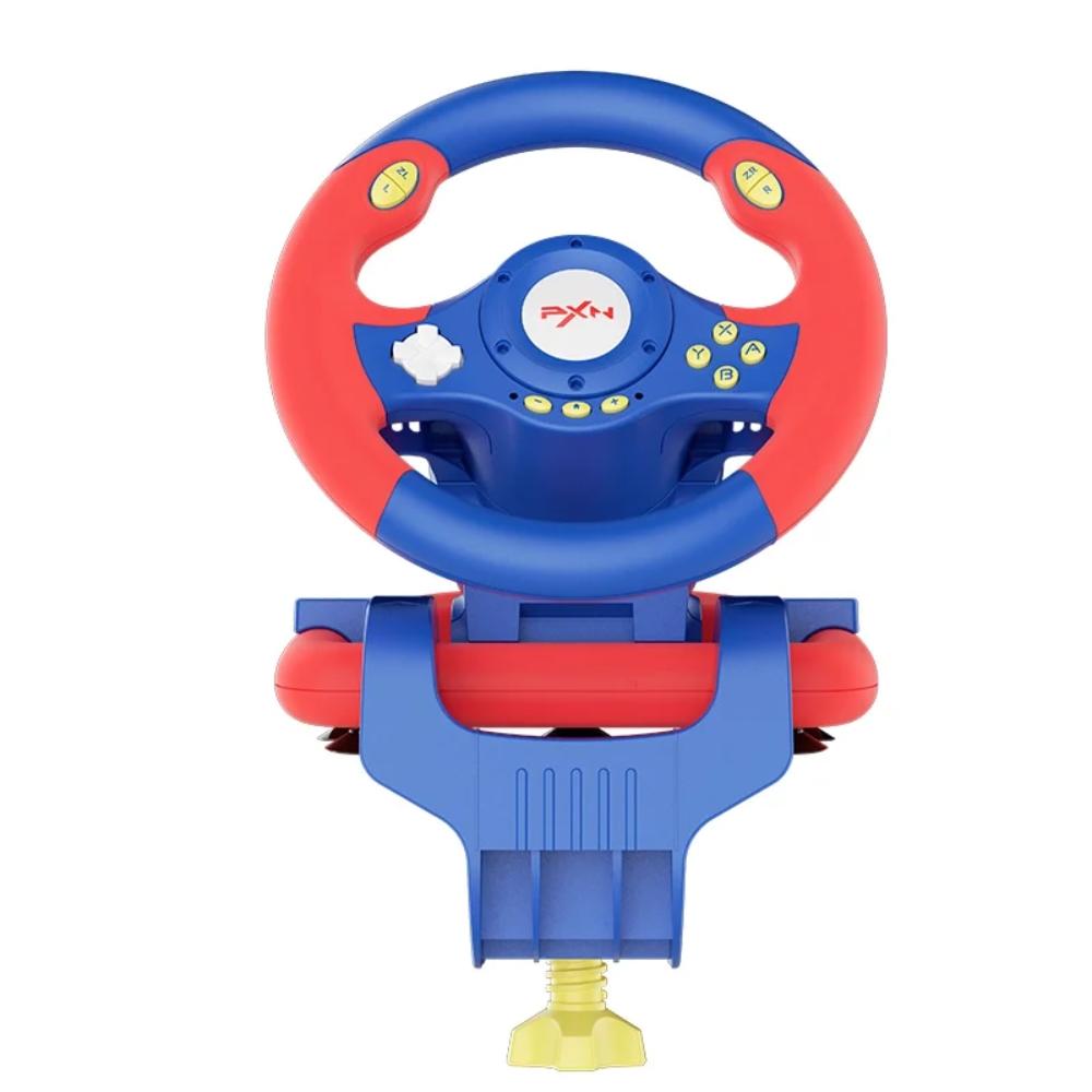 PXN V2 WL Wireless Gaming Racing Wheel | 180° Linear Steering | Dual Vibration Motors | Paddle Shifters | Pedal Set | PC, Switch, PS3, PS4 & Xbox