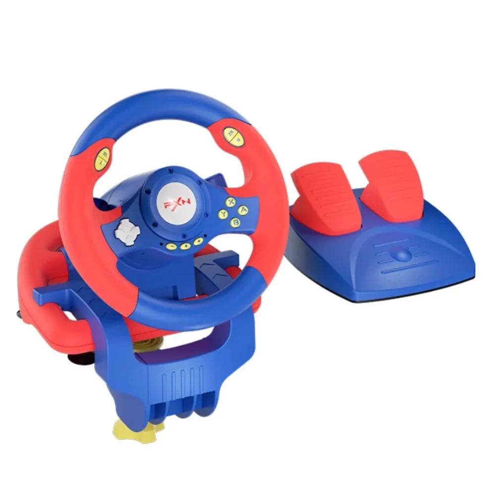 PXN V2 WL Wireless Gaming Racing Wheel | 180° Linear Steering | Dual Vibration Motors | Paddle Shifters | Pedal Set | PC, Switch, PS3, PS4 & Xbox