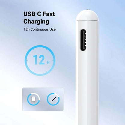 UGREEN LP452S 90915 Smart Stylus Pen for iPad | USB-C Rechargeable | Palm Rejection | Precise Digital Pen