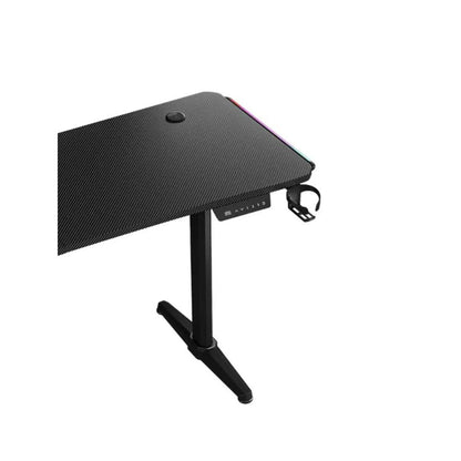 AndaSeat Terminator Electric Height Adjustable RGB Gaming Desk | 160×60cm | Electric Lift | RGB Lighting | Carbon Fiber Surface