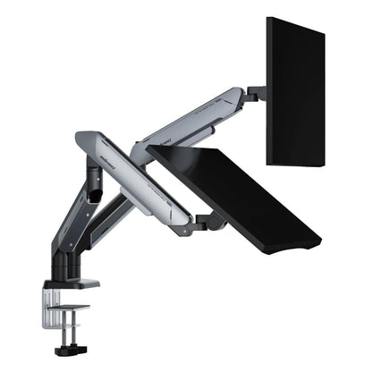 AndaSeat Stealth PRO II Duo A9-2S Ergonomic Dual Monitor Arm | Gas Spring | Dual 17"–42" Monitor Support | Up to 15kg Per Arm
