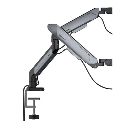 AndaSeat Stealth PRO II Duo A9-2S Ergonomic Dual Monitor Arm | Gas Spring | Dual 17"–42" Monitor Support | Up to 15kg Per Arm