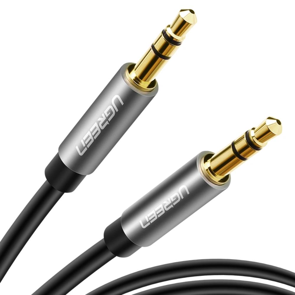 UGREEN AV119 | 3.5mm Male to Male AUX Audio Cable | 1M / 2M / 3M | Gold-Plated Connectors