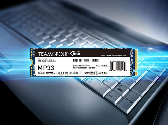 Team Group MP33 | SSD M.2 PCIe | Gen3x4 2280 NVMe | 256GB - 1TB