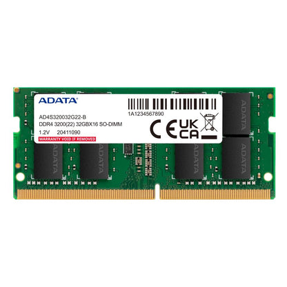 ADATA Premier DDR4 3200 SO-DIMM | Laptop Memory RAM | 8GB / 16GB / 24GB / 32GB | 1.2V