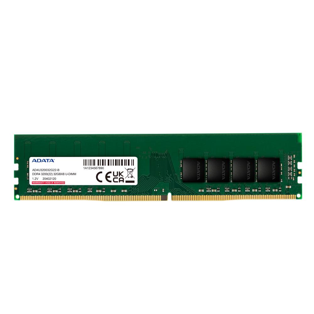 ADATA Premier DDR4 3200 U-DIMM | Desktop Memory RAM | 8GB / 16GB / 32GB | CL22 | 1.2V
