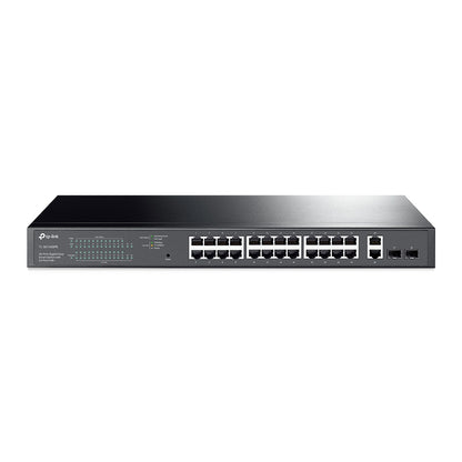 TP-Link TL-SG1428PE 28-Port Gigabit Easy Smart Switch with 24-Port PoE+ | High-Density PoE+, Smart Traffic Control, and Surveillance-Ready Reliability