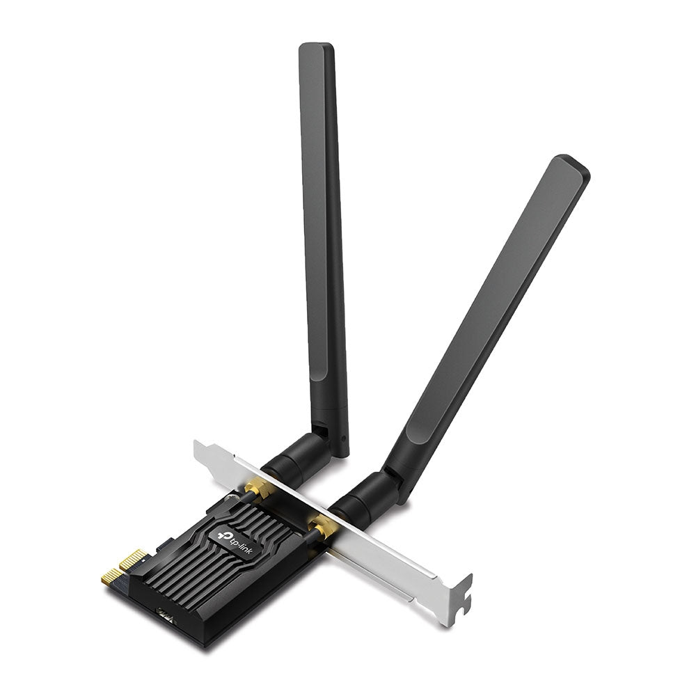 TP-Link Archer TX20E AX1800 Wi-Fi 6 Bluetooth 5.2 PCIe Adapter | Ultra-Fast Wireless + Bluetooth Upgrade for Desktop PCs