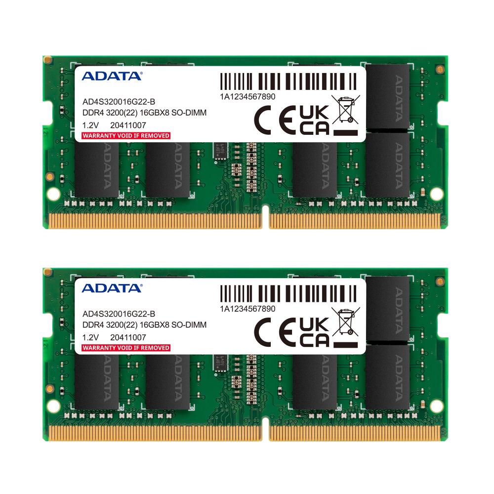 ADATA Premier DDR4 3200 SO-DIMM | Laptop Memory RAM | 8GB / 16GB / 24GB / 32GB | 1.2V