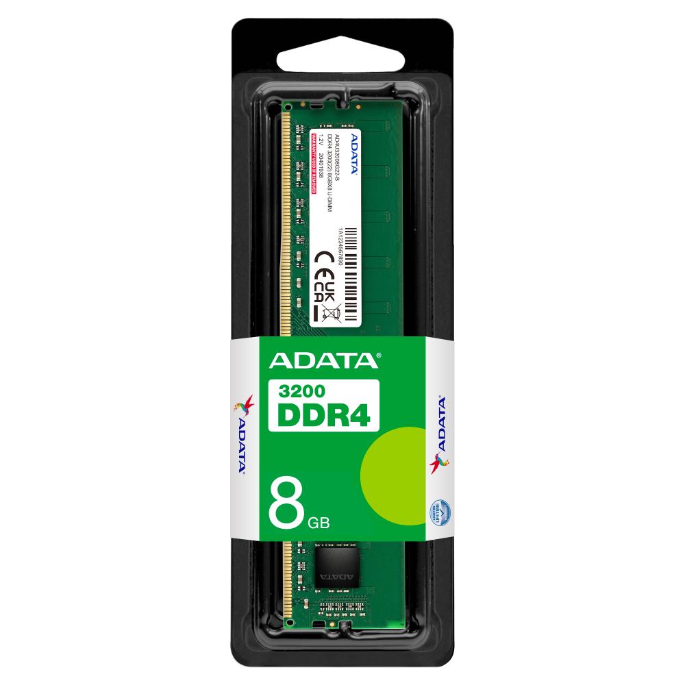ADATA Premier DDR4 3200 U-DIMM | Desktop Memory RAM | 8GB / 16GB / 32GB | CL22 | 1.2V