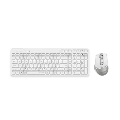 A4Tech FB2800C Air2 Fstyler | Dual Mode Wireless Keyboard & Mouse Combo, Bluetooth + 2.4G, Rechargeable