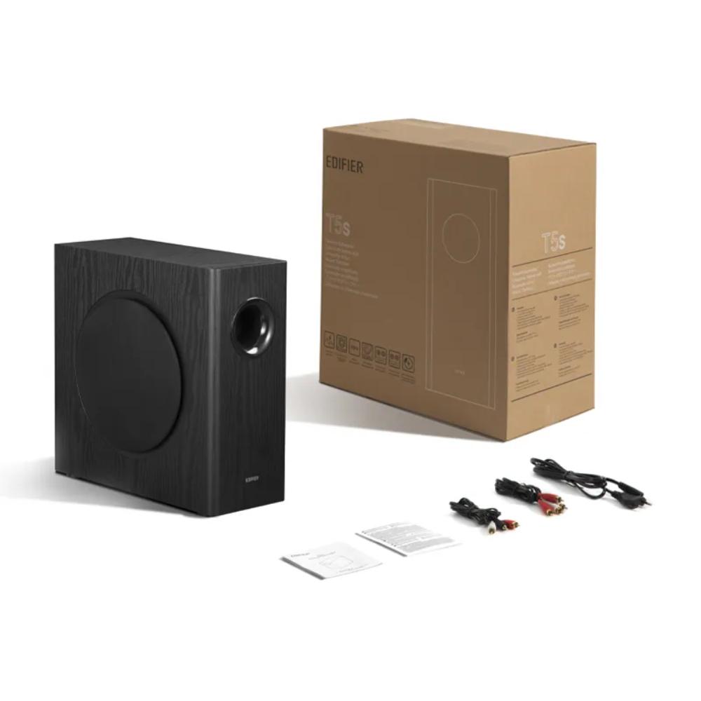 Edifier T5s Powered Subwoofer | 8-Inch Long-Throw Woofer | 70W RMS | Deep Bass Performance