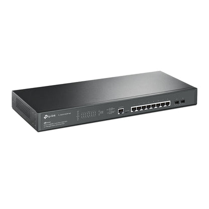 TP-Link TL-SG3210XHP-M2 JetStream 8-Port 2.5GBASE-T and 2-Port 10GE SFP+ L2+ Managed Switch with 8-Port PoE+ | Multi-Gig PoE+ for WiFi 6, 10G Uplinks, and Omada SDN Integration