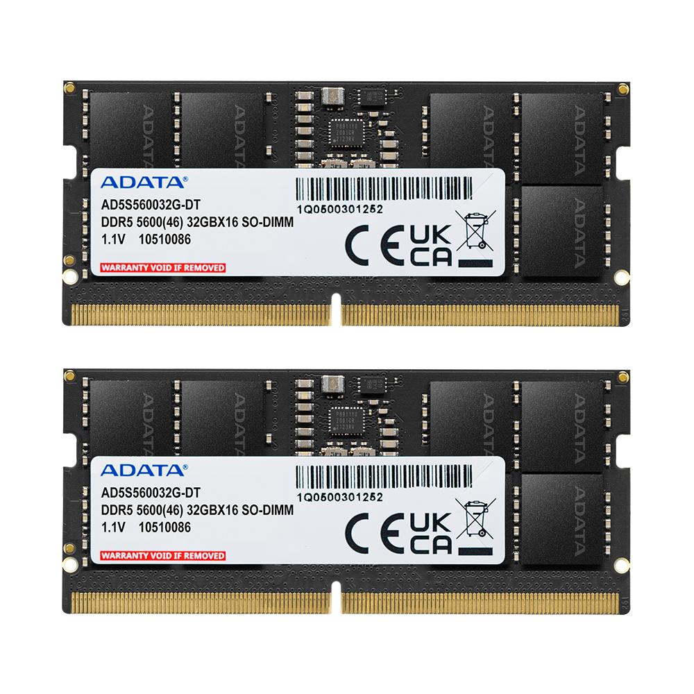 ADATA DDR5 5600 SO-DIMM | Laptop Memory RAM | 8GB / 16GB / 32GB | 1.1V