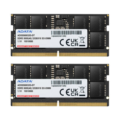 ADATA DDR5 5600 SO-DIMM | Laptop Memory RAM | 8GB / 16GB / 32GB | 1.1V