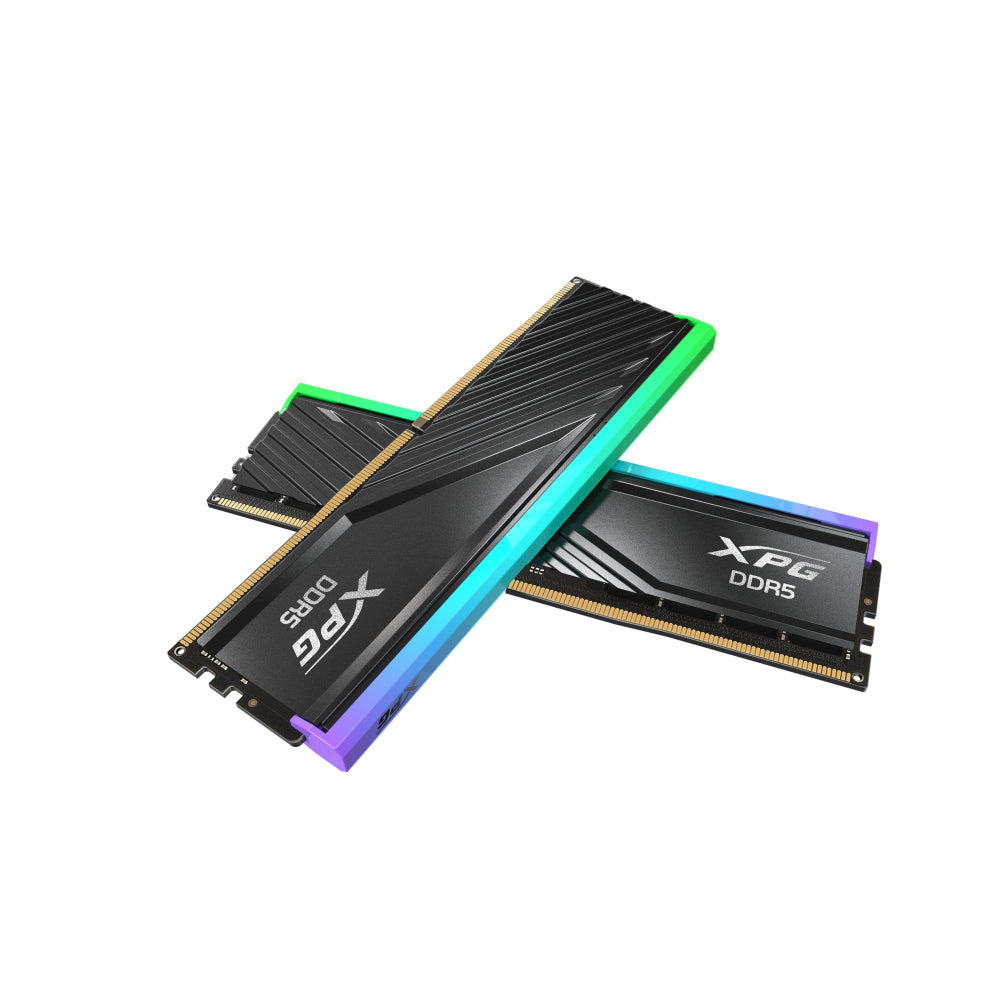 XPG 64GB DDR5 RAM 6000MHz LANCER BLADE DESKTOP RGB ( Dual Pack 32 x 2 ) | CL 30-40-40 | High-Capacity Power Meets Compact Elegance