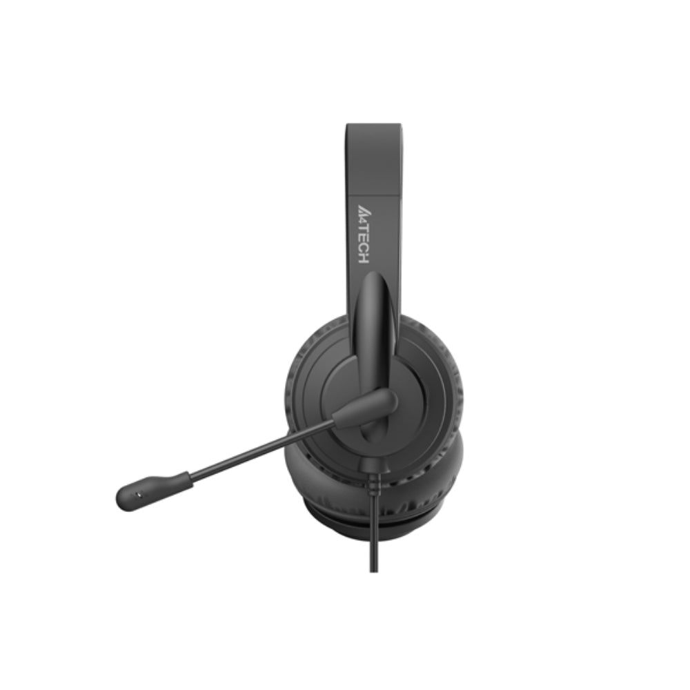 A4Tech HU-10 | USB Wired Stereo Headset, Noise-Canceling Mic, Lightweight Design