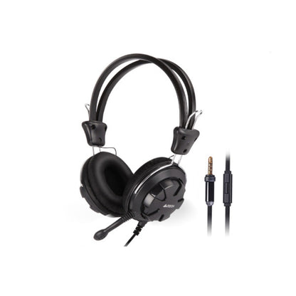A4Tech HS-28i | 3.5mm Wired Stereo Headset, Noise-Canceling Mic, Lightweight Design