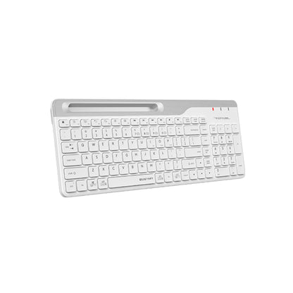 A4Tech FBK25 Fstyler | Dual Mode Wireless Keyboard, Bluetooth + 2.4G, Slim Design, Rechargeable