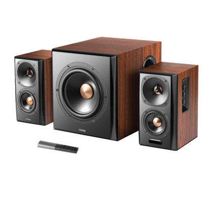 Edifier S360DB Hi-Res 2.1 Speaker System | 155W RMS | Wireless Subwoofer | Bluetooth aptX