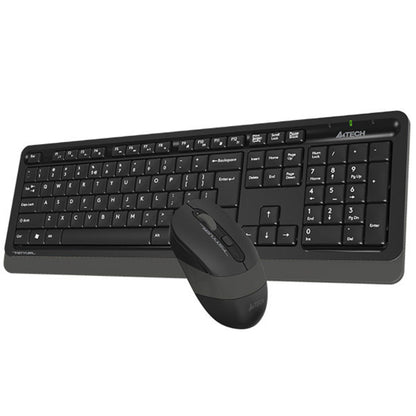 A4Tech FG1010S Fstyler | 2.4G Wireless Keyboard & Mouse Combo, Silent Click, Compact Design