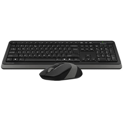 A4Tech FG1010S Fstyler | 2.4G Wireless Keyboard & Mouse Combo, Silent Click, Compact Design