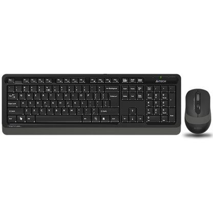 A4Tech FG1010S Fstyler | 2.4G Wireless Keyboard & Mouse Combo, Silent Click, Compact Design
