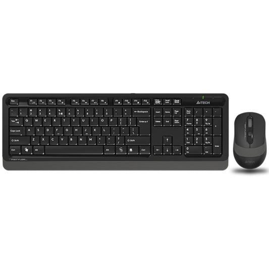 A4Tech FG1010S Fstyler | 2.4G Wireless Keyboard & Mouse Combo, Silent Click, Compact Design