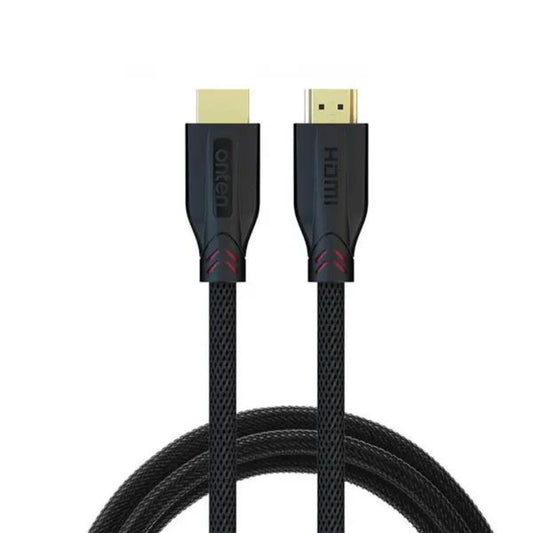 Onten OTN-8309 | HDMI 2.0 Male to Male Cable | 4K@60Hz Ultra HD | 18Gbps Bandwidth | Gold-Plated Connectors | Triple Shielded | Available in 1.5m / 3m / 5m | Black | For TVs, Monitors, Consoles, Laptops