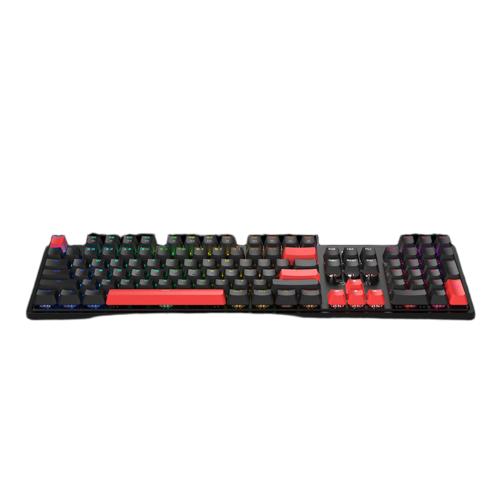 Bloody S520N Mechanical Gaming Keyboard | BLMS Red Switch, Hot-Swappable, Neon Backlit, USB, US Layout