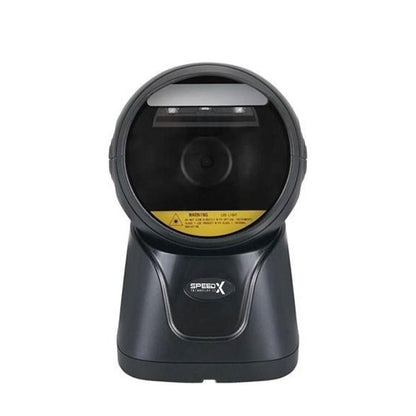 Speed-X SX-9500 2D Desktop Barcode Scanner | Hands-Free Presentation Scanner | USB & RS232 | 1D & 2D QR Code Scanner