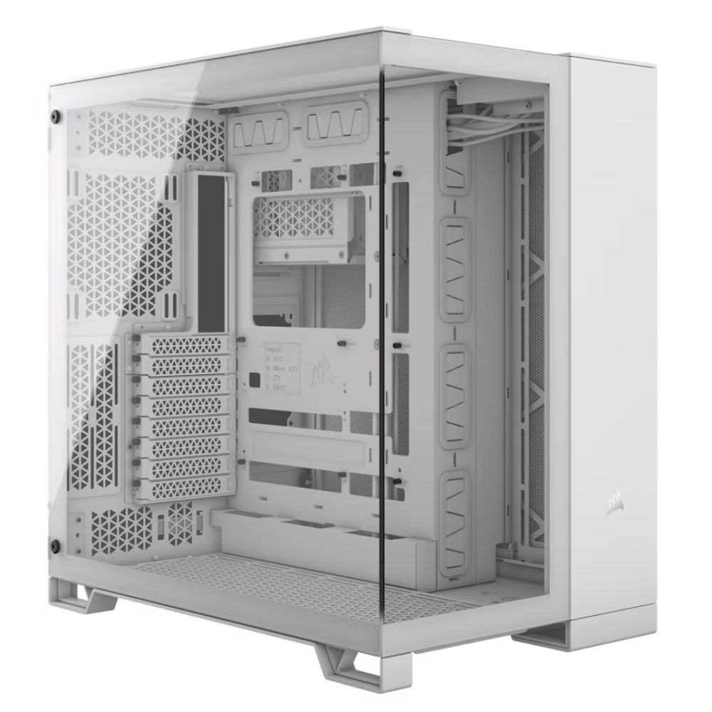 CORSAIR 6500X Mid-Tower Dual Chamber PC Case | Advanced Cooling | Modern Dual-Chamber Design