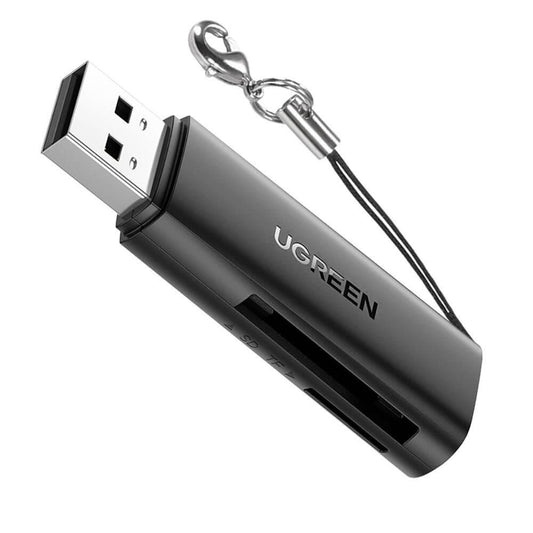 UGREEN 60722 | USB 3.0 Multi-Function Card Reader | SD / MicroSD / CF / MS | 5Gbps High-Speed Transfer | Plug & Play | For Laptop, PC, MacBook, Camera, Android Devices
