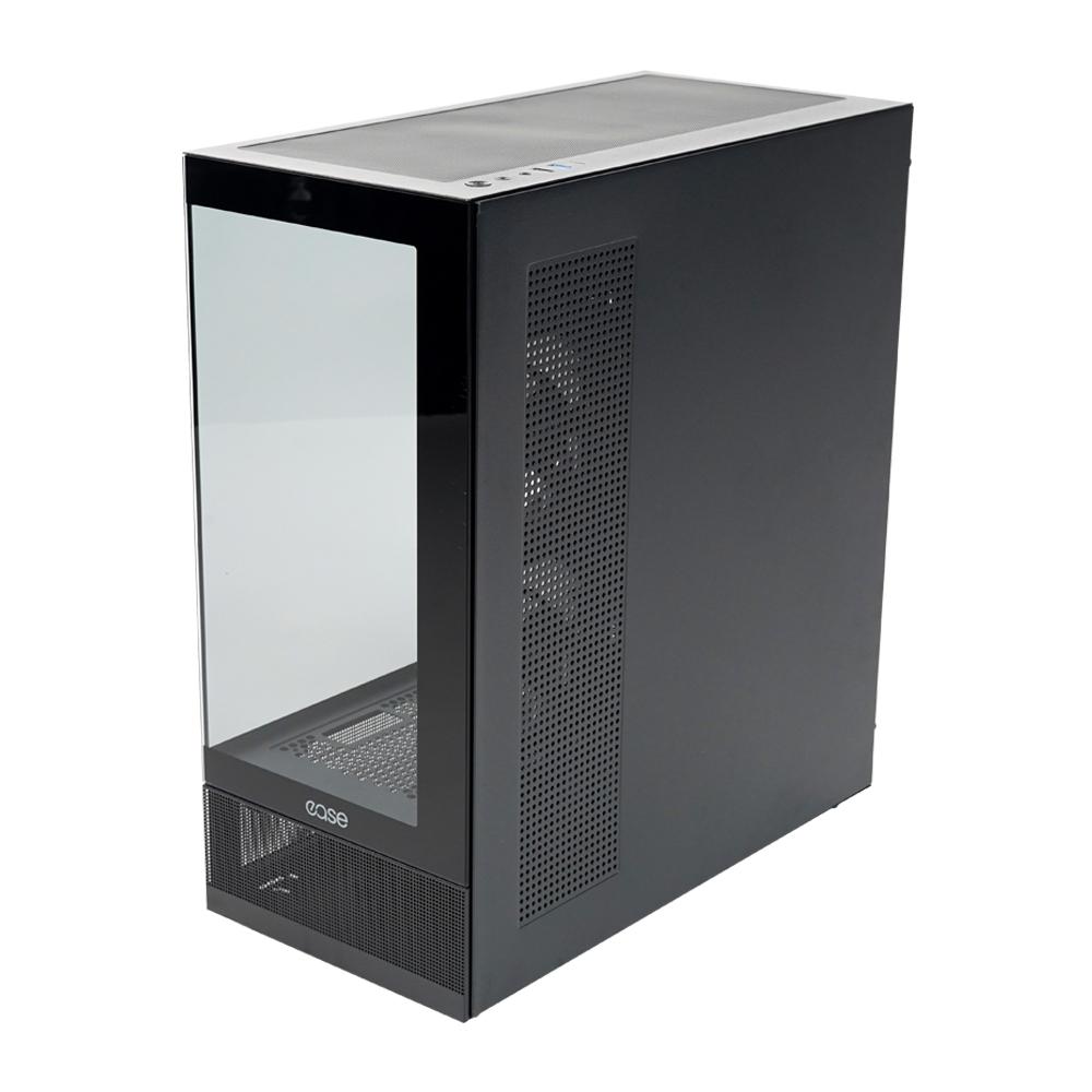 EASE EC123B ARGB Tempered Glass Gaming Case | 3x Infinity ARGB Fans | Panoramic View | 360mm Radiator Support