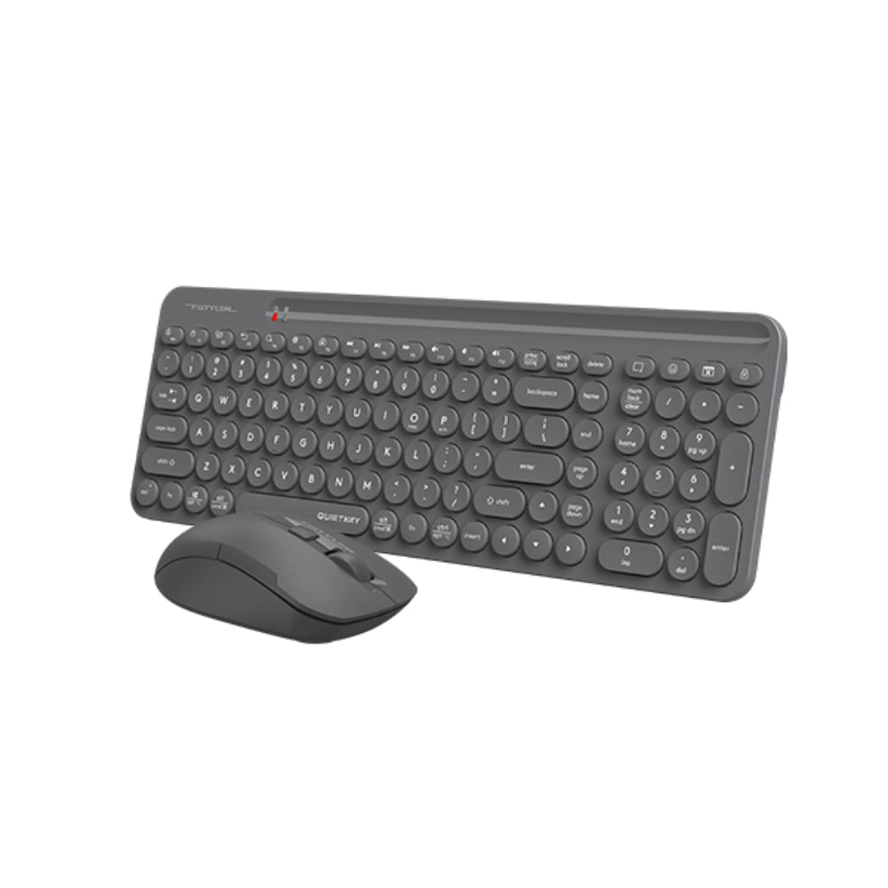 A4Tech FG3300 Air2 Fstyler | 2.4G Wireless Keyboard & Mouse Combo, Silent Click, Ergonomic Design