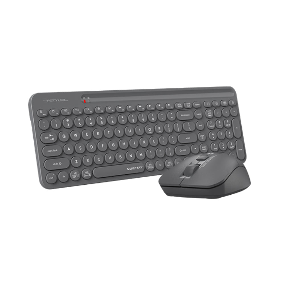 A4Tech FG3300 Air2 Fstyler | 2.4G Wireless Keyboard & Mouse Combo, Silent Click, Ergonomic Design