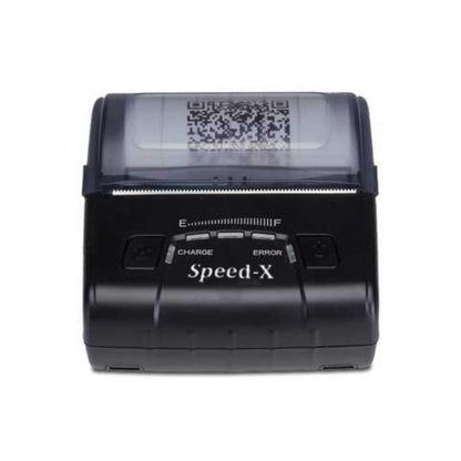 Speed-X BT600M | Mini Portable Bluetooth + USB Thermal Printer (80mm) | Lightweight, High-Speed, Smart Power Saving
