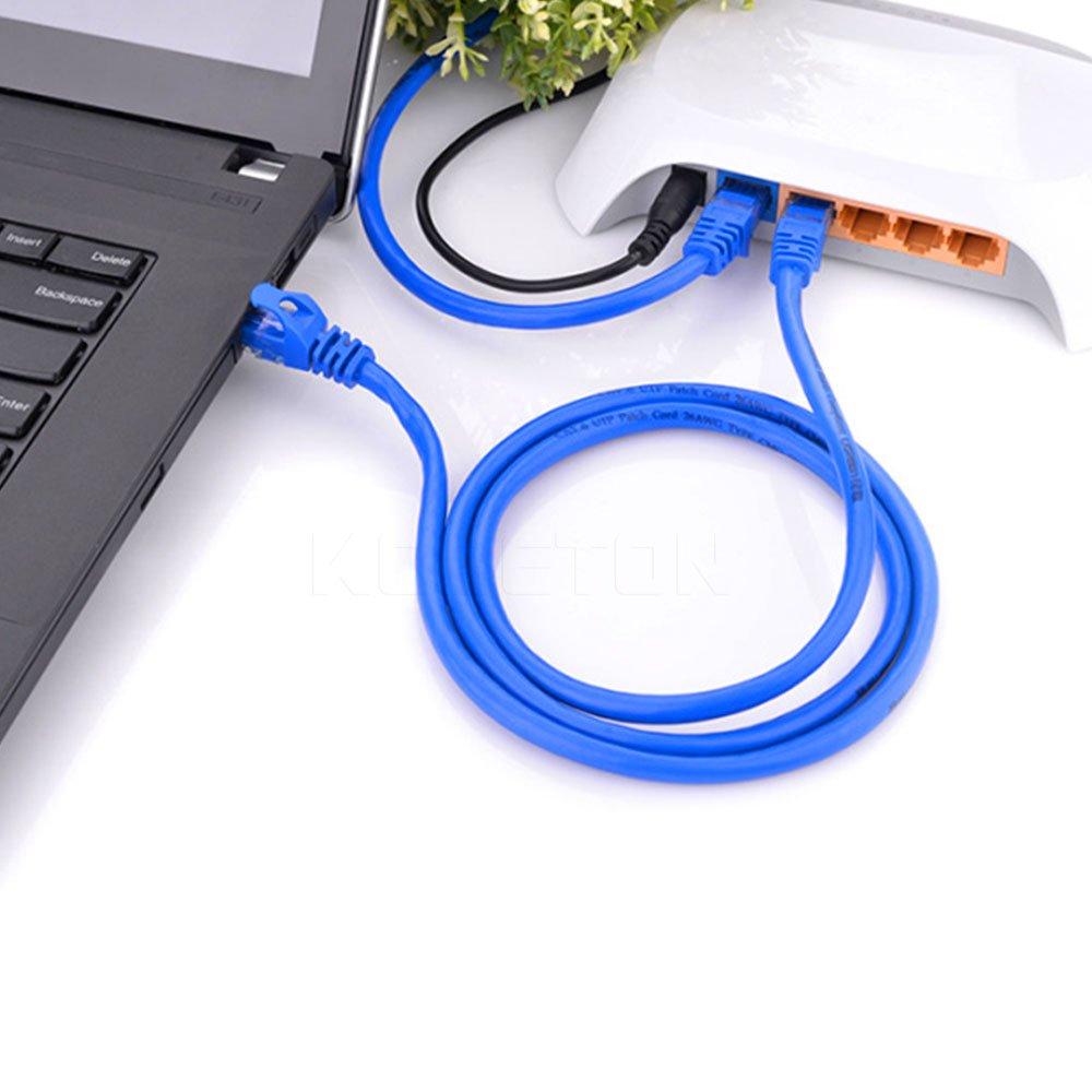CAT6 UTP Ethernet LAN Cable | High-Speed RJ45 Network Patch Cable | Gigabit 1000Mbps | Up to 550MHz Bandwidth