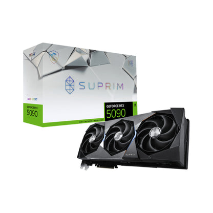 MSI GeForce RTX 5090 SUPRIM 32G SOC | Supreme Overclocking Power, Designed for Elite Performance