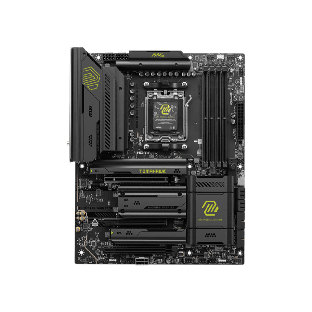 MSI MAG X870E TOMAHAWK WIFI | Extreme AM5 Gaming Motherboard for Unmatched Performance