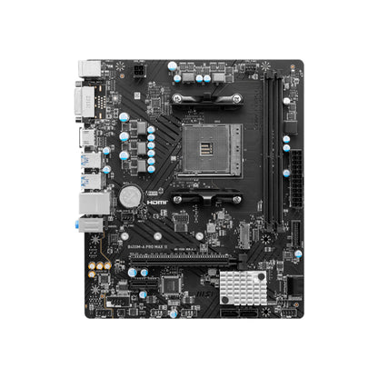 MSI B450M-A PRO MAX II Motherboard | AM4 Power and Performance in a Compact Form