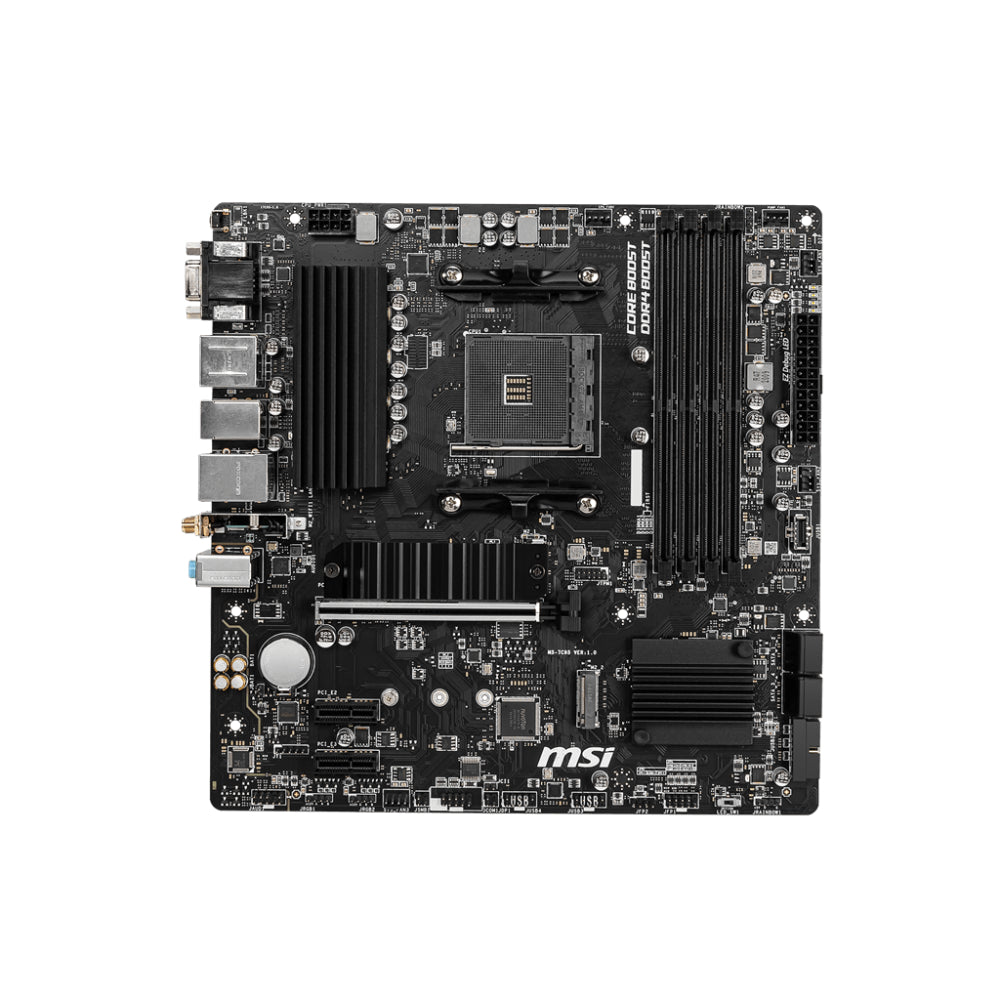 MSI B550M PRO-VDH WIFI Motherboard | AM4 Powerhouse with PCIe 4.0 and Wireless Connectivity