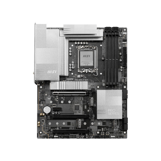 MSI PRO Z890-P WIFI | ATX Motherboard with Intel Z890 Chipset, LGA 1851 Socket, DDR5 Support, PCIe 5.0, Thunderbolt 4, Wi-Fi 7, and Bluetooth 5.4