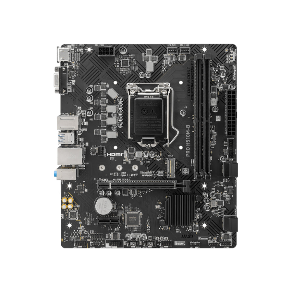 MSI PRO H510M-B Motherboard | Reliable and Efficient Platform for Everyday Productivity