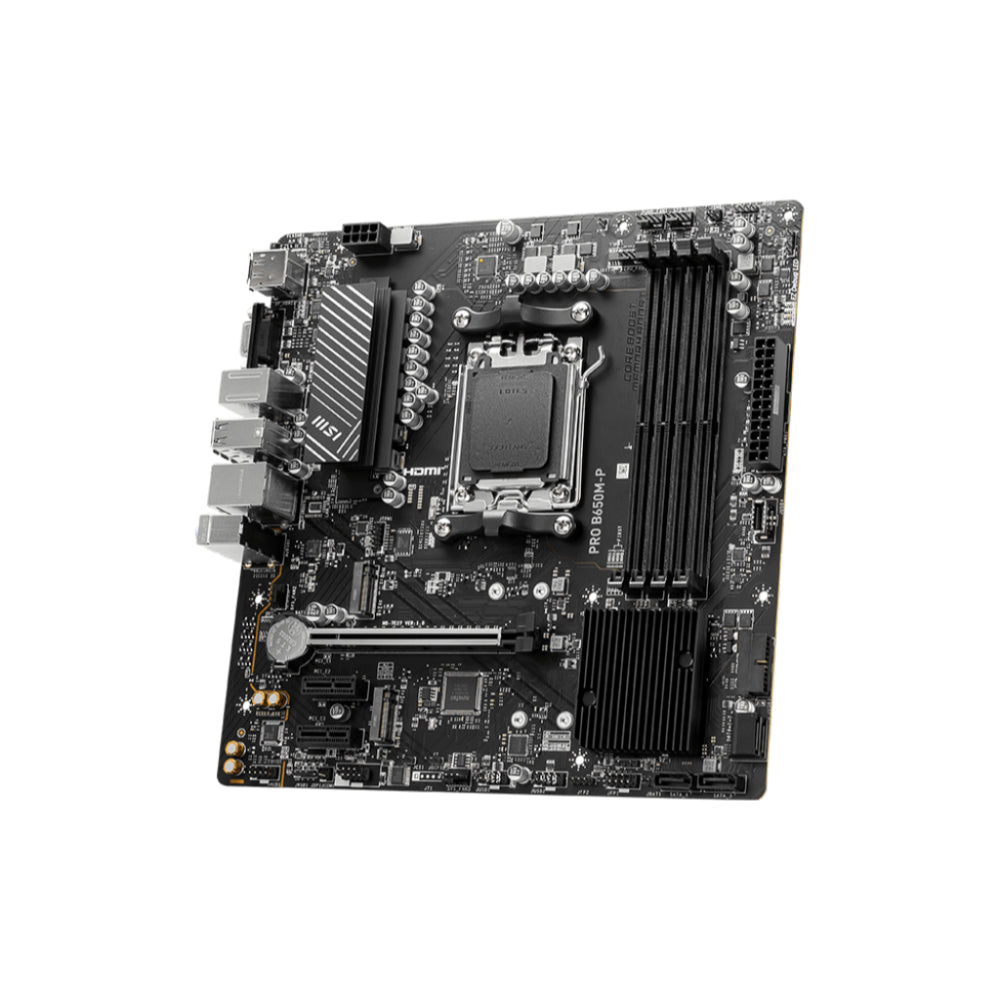 MSI PRO B650M-P | DDR5 Micro-ATX Motherboard for AMD AM5 Platform