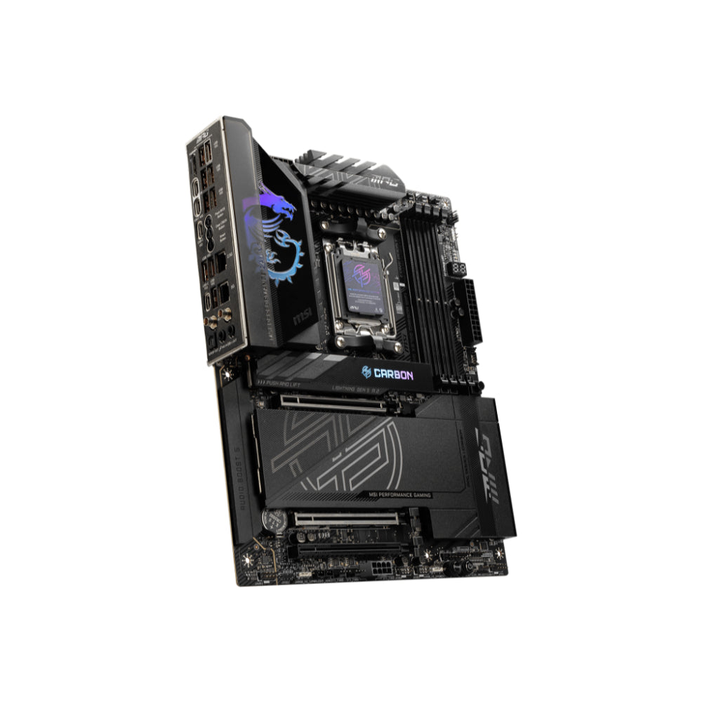 MSI MAG X870E CARBON WIFI | Premium AM5 Motherboard for Unmatched Gaming and Productivity