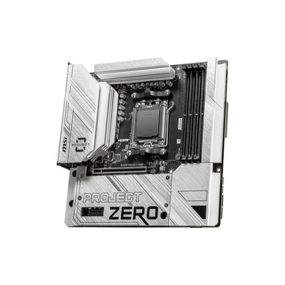 MSI B650M PROJECT ZERO | Next-Gen AM5 Motherboard with DDR5 & PCIe 4.0